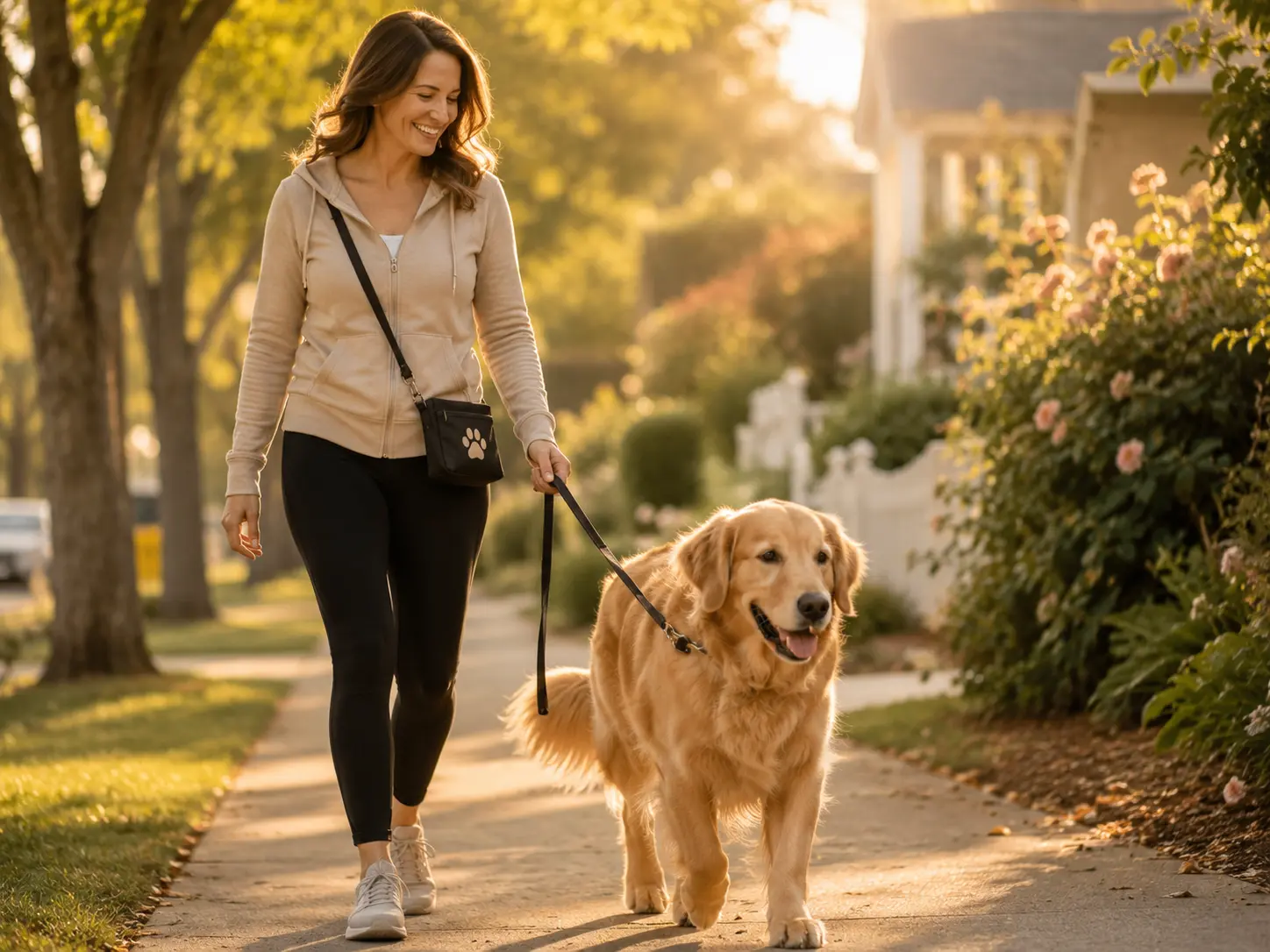 A warm lifestyle moment representing the owner-operated care at The Paw Patch